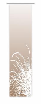 Flächenvorhang Reed24 Cappuccino L, Schiebevorhang, Schiebegardine, modern, 60 cm breit, 2,65 m hoch, 3 m hoch